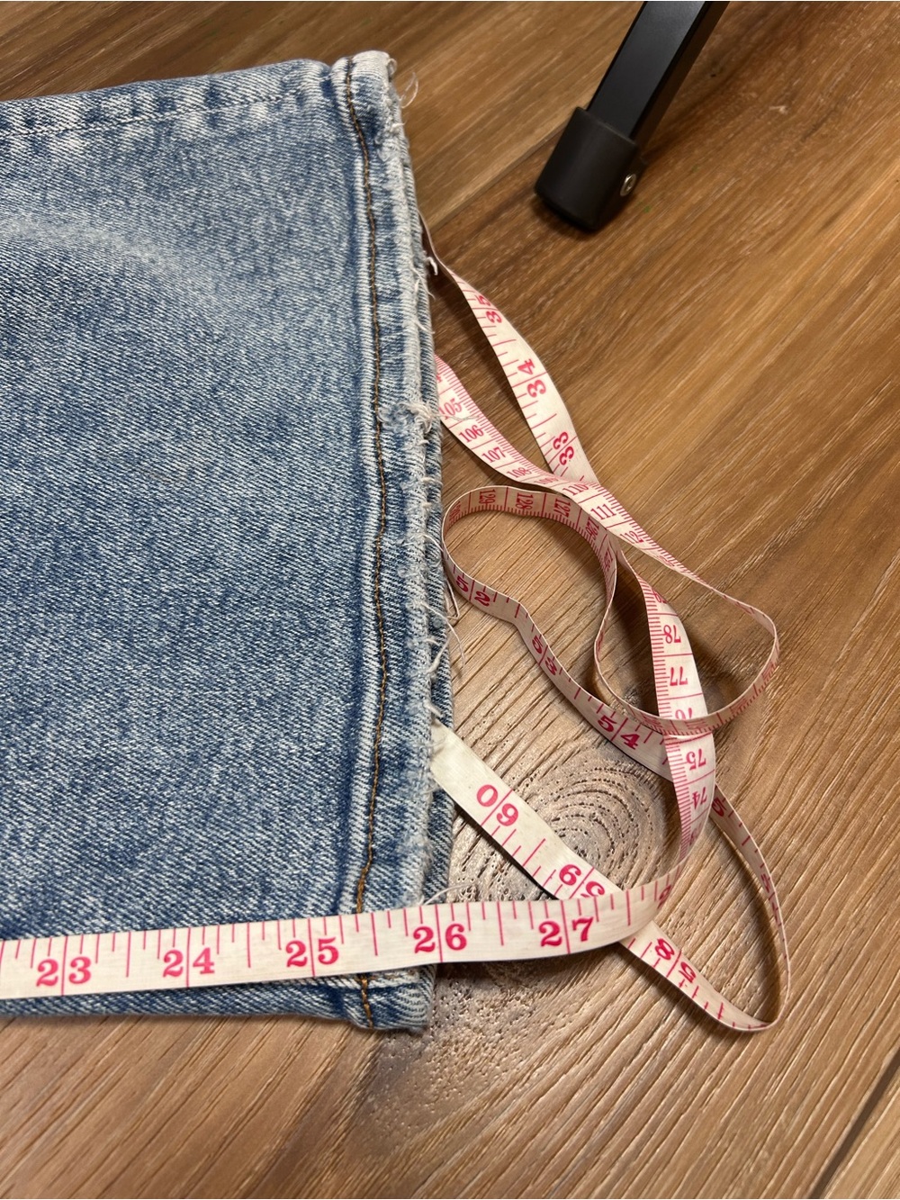 Good American Good waist Crop palazzo wide leg jeans size 8/29 stretch high rise - Picture 8 of 8